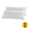 Pack De 2 Almohadas Noah Fibra Tacto Seda Antialérgicas 70 Cm