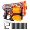 Pistola Skins Dread X-shot Con 12 Dardos +8a Grafiti Con Gorila