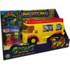 Poeeng Playset Autobus, Multicolor (bandai 153531)