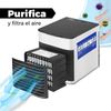 Mini Ventilador De Mesa Usb 3 En 1 Humidificador ,ventilador 3 Velocidades Ajustables