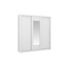 Armario Roxane 3 Cajones 220x52x219 Cm Color Blanco Venta-unica