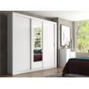 Armario Roxane 3 Cajones 220x52x219 Cm Color Blanco Venta-unica