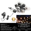 Luces Navidad Jardin Decorativas 10 Bombillas Globo (ip44)