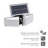Aplique Solar Led Doble Con Sensor De Movimiento / Crepuscular 450 Lumenes. Protección Ip65
