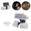 Aplique Solar Led Doble Con Sensor De Movimiento / Crepuscular 450 Lumenes. Protección Ip65