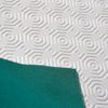Mantel Muleton Doble Cara Verde/blanco 140 Cm. X 20 M.