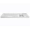 Hamlet Xkkita-mcbt Teclado Bluetooth Italiano Plata, Blanco