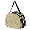 Transportín Plegable Correa De Hombro Para Mascotas (40x28x33cm) | Beige