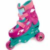 Patines En Línea 2 En 1 Ajustable De Unicornio Talla 29-30-31-32 Mundo 28513