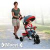 Triciclo Evolutivo Y Plegable On&go Moovi Explore - Rojo Mondo