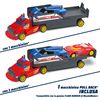 Camion Double Rig R/c Hot Wheels Con Coches Juguete - Mondo 63681