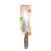 Metaltex Cuchillo Chef Línea Heritage De Con Mango De Madera Y Hoja Enteriza De 20.5 Cm