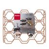 Metaltex Botellero Hexagon 15 Huecos Serie Copper De Metaltex. Acabado Polytherm Copper® Color Cobre
