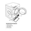 Whirlpool Secador Bomba De Calor Con Condensador 60cm 9kg A++ Plata - Awz9hps