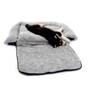 Cama Suave Para Mascotas Extensible Doble Función 112x55x18 Cm | Beige