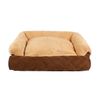 Cama Suave Para Mascotas Extensible Doble Función 112x55x18 Cm | Beige