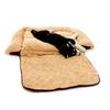 Cama Suave Para Mascotas Extensible Doble Función 112x55x18 Cm | Beige