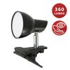 Charly: Spot 24 Led Con Clip, Color Negro, 360lm 5w