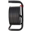 Carrete Eléctrico Estándar Italiano, 4 Enchufes, Cable H05vv-f3g1.5mm2, 25m, Ce