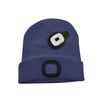 Lighthouse: Gorro Con Luz Led Recargable. Color Azul