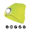 Lighthouse: Gorro Con Luz Led Recargable. Color Amarillo