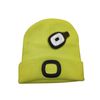 Lighthouse: Gorro Con Luz Led Recargable. Color Amarillo