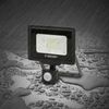 Padlight5, Proyector Led Smd 20w Ip44, Negro 4000k. Con Ir