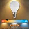 Bombilla Led Smd, Esfera P45, 6w/490lm, Casquillo E14, 3000k