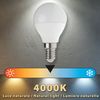 Bombilla Led Smd, Esfera P45, 6w / 490lm, Casquillo E14, 4000k