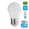 Bombilla Led Smd, Esfera P45, 6w/490lm, Casquillo E27, 6500k