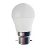 Bombilla Led Smd, Esfera P45, 6w/490lm, Base B22 (francia), 4000k