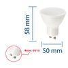 Bombilla Led Smd, Foco Gu10, 230v, 8.5w / 806lm, 4000k, 110°