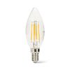 Bombilla De Filamento Led, Oliva C35, 4w/470lm, Casquillo E14, 4000k