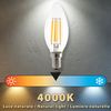 Bombilla De Filamento Led, Oliva C35, 4w/470lm, Casquillo E14, 4000k