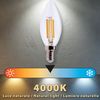 Bombilla De Filamento Led, Oliva C35, 6w / 806lm, Casquillo E14, 4000k