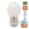 Bombilla De Filamento Led Opal, Esfera P45, 4w/470lm, Casquillo E27, 3000k