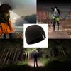 Stoker: Gorro De Spandex Con Luz Led Recargable. Negro