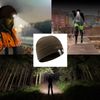 Stoker: Gorro De Spandex Con Luz Led Recargable. Verde