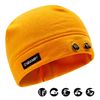 Stoker: Gorro De Spandex Con Luz Led Recargable. Naranja