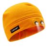 Stoker: Gorro De Spandex Con Luz Led Recargable. Naranja