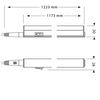 Durandal: Regleta 90 Led T5 14w 117,3cm Con Interruptor, 4000k