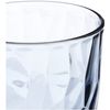 Set De 6 Vasos De Agua Diamante Azul 305ml