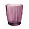 Vaso Bormioli Rocco Pulsar Morado Vidrio (6 Unidades) (305 Ml)