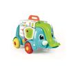 Clementoni- Soft Clemmy – Carrito De Bebé Bloques Blandos Para Niños 10 Meses – Construcción Suave – Fabricado En Italia, Multicolor (17697)