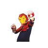 Máscara Marvel Iron Man ¡con Muchos Accesorios De Cartón Para Recrear La Máscara De Tu Superhéroe!