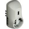 Bticino S3613du Adaptador De Enchufe Eléctrico Tipo B Blanco