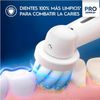 Cepillo Dental Oral-b Pro Serie 1 Junior Morado + 1 Recambio