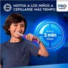 Cepillo Dental Oral-b Pro Serie 1 Junior Morado + 1 Recambio