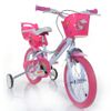 Bicicleta De Niños Unicorn Rosa 14" Dino Bikes