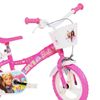 Bicicleta Niños 12 Pulgadas Barbie Rosado 3-5 Años